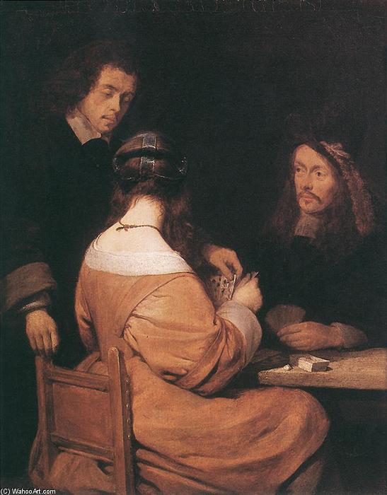 Card-players — Gerard Ter Borch