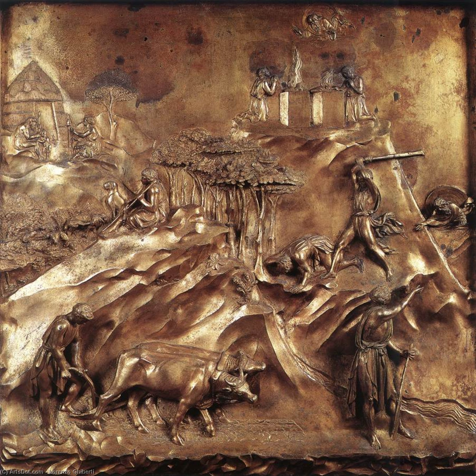 Cain And Abel — Lorenzo Ghiberti