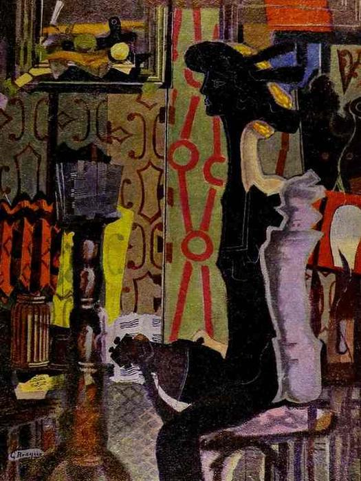 Donna Con Il Mandolino — Georges Braque