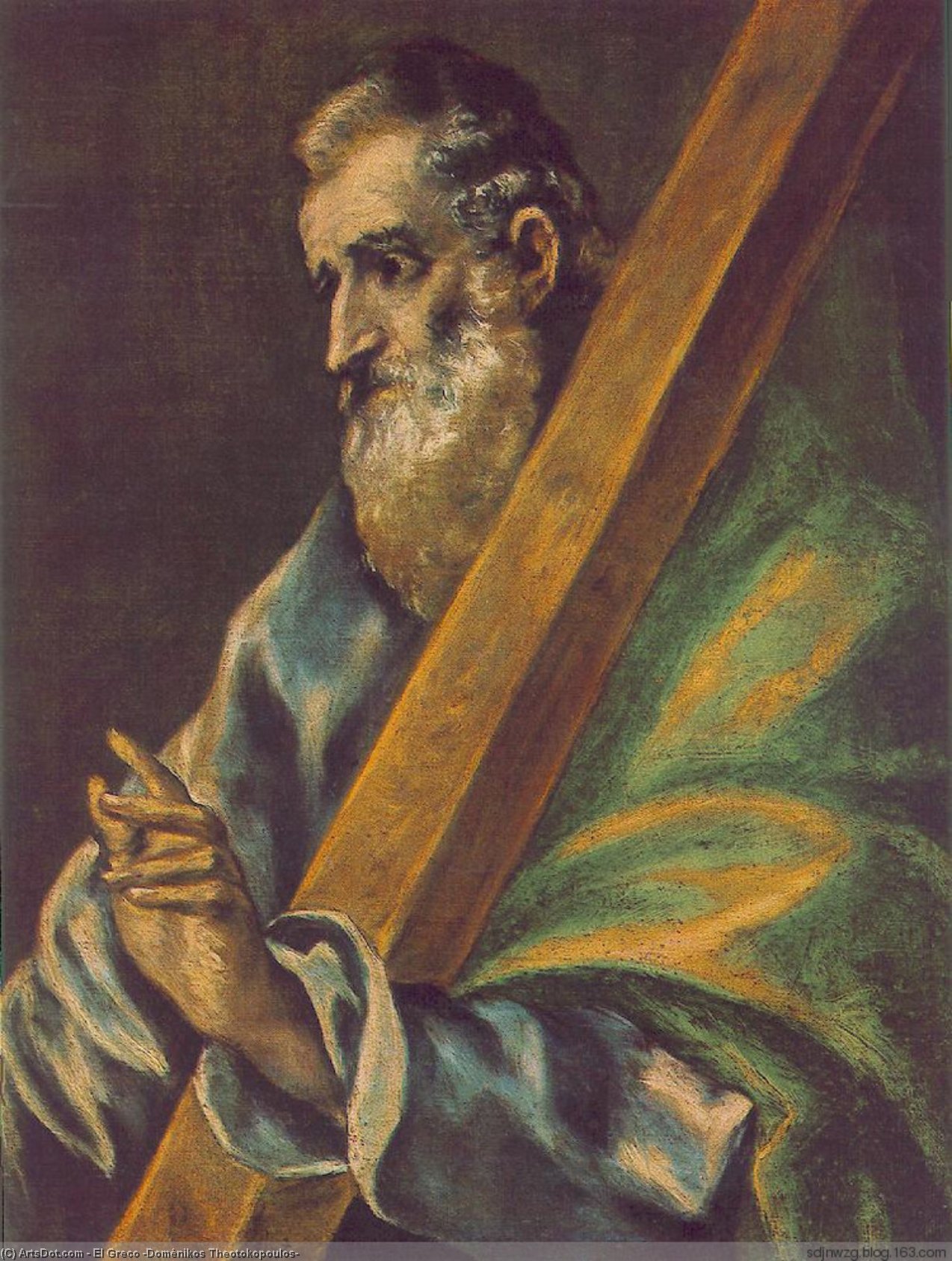 Apostel St Andrew — El Greco