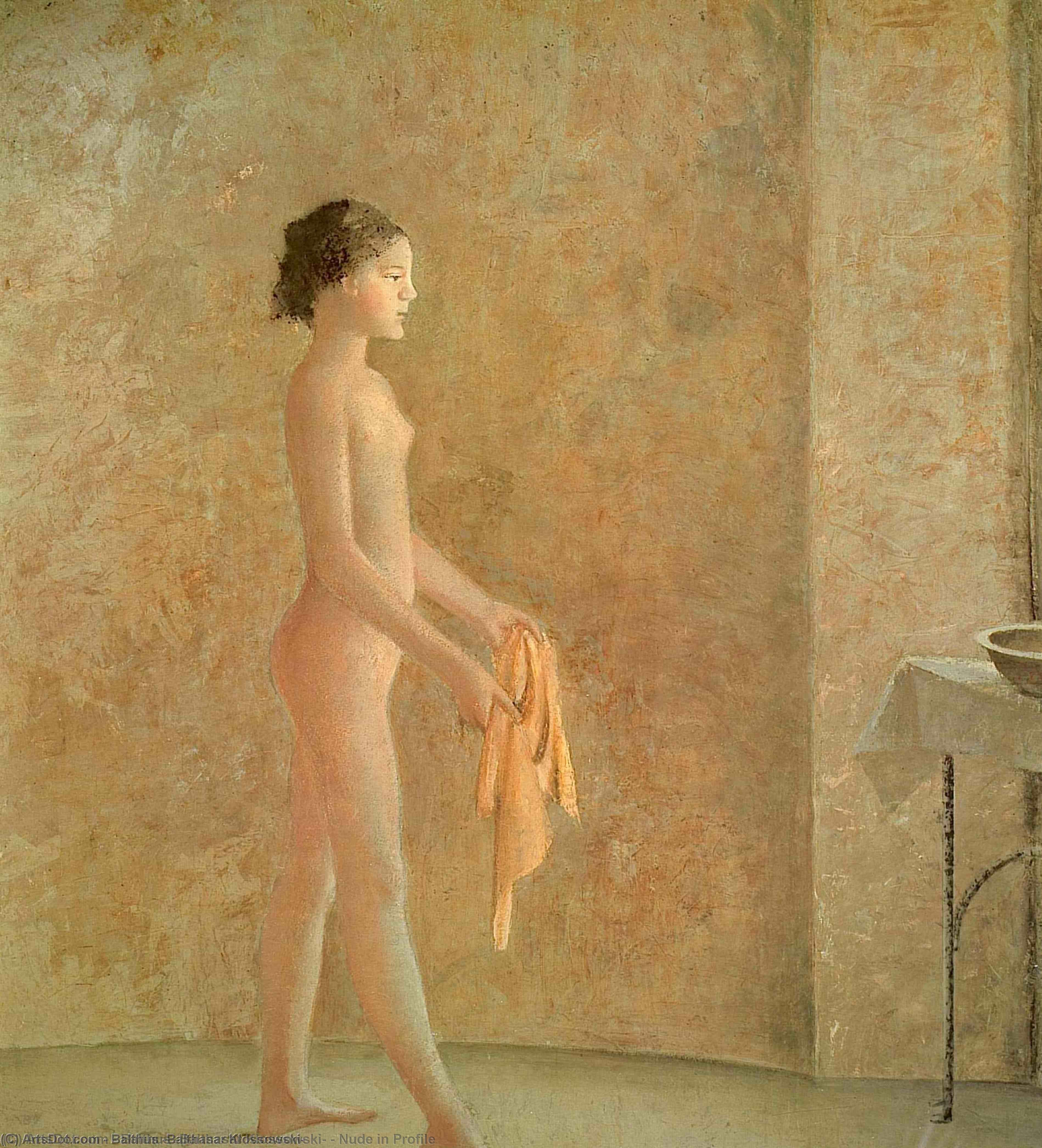 Nude In Profile — Balthus