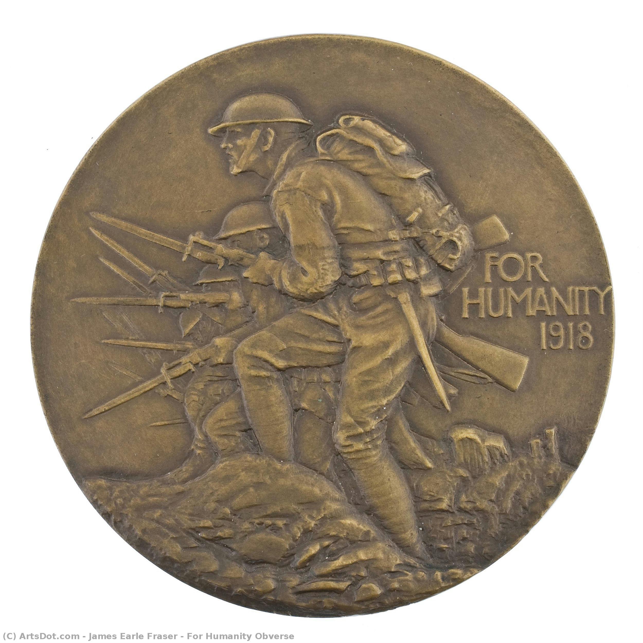 For Humanity Obverse — Džeimsas Earlas Freizeris