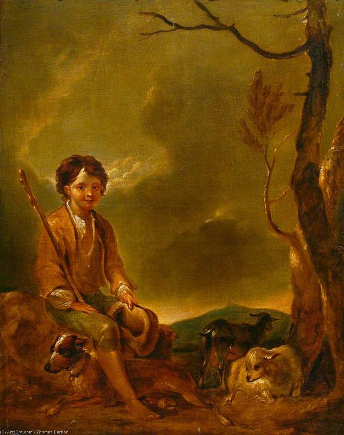 Shepherd Boy — Thomas Barker
