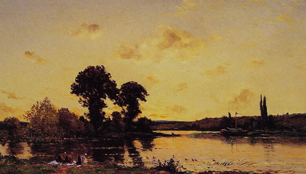 The Three Laundresses — Hippolyte Camille Delpy