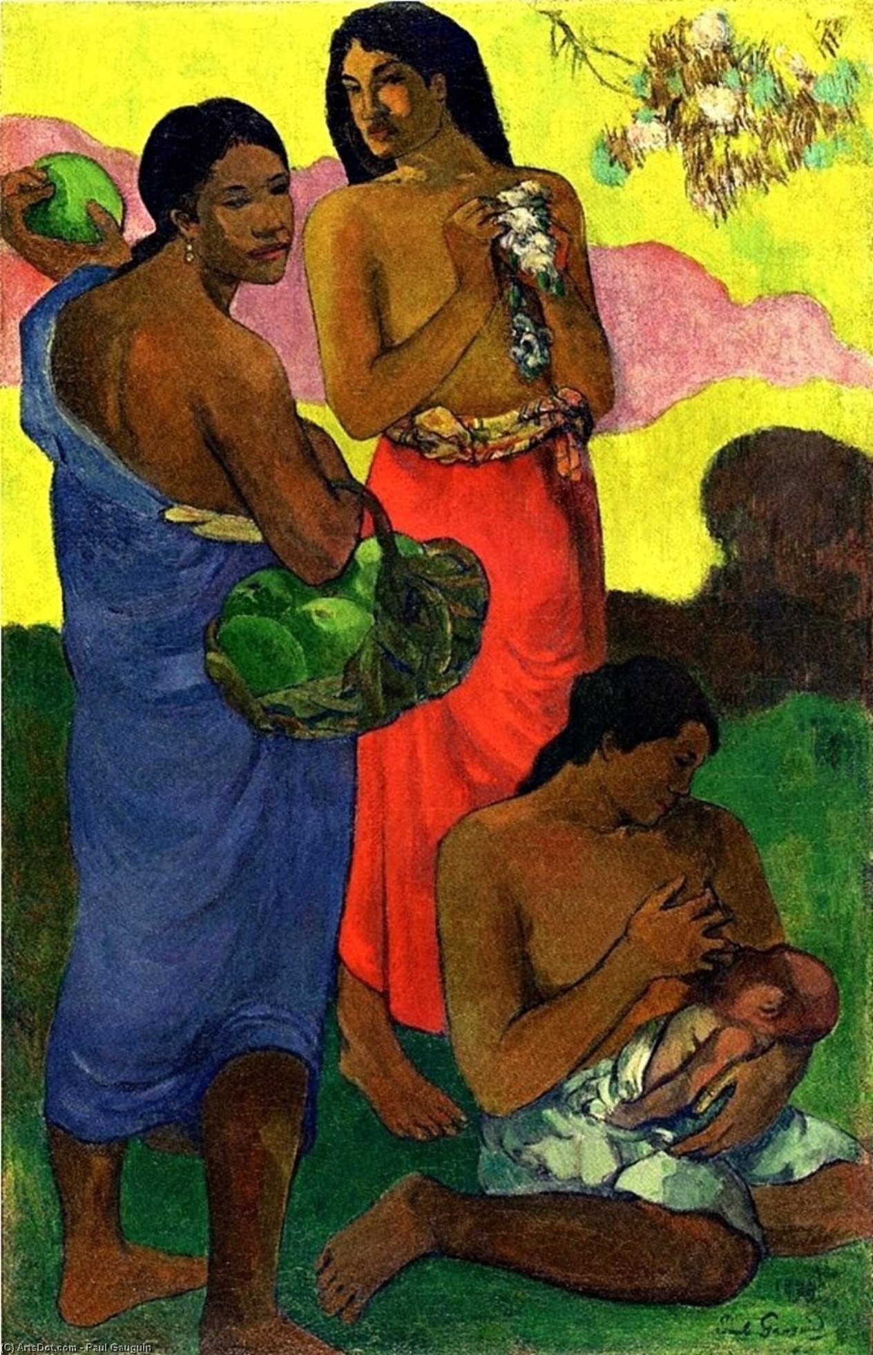 Maternite — Eugène Henri Paul Gauguin