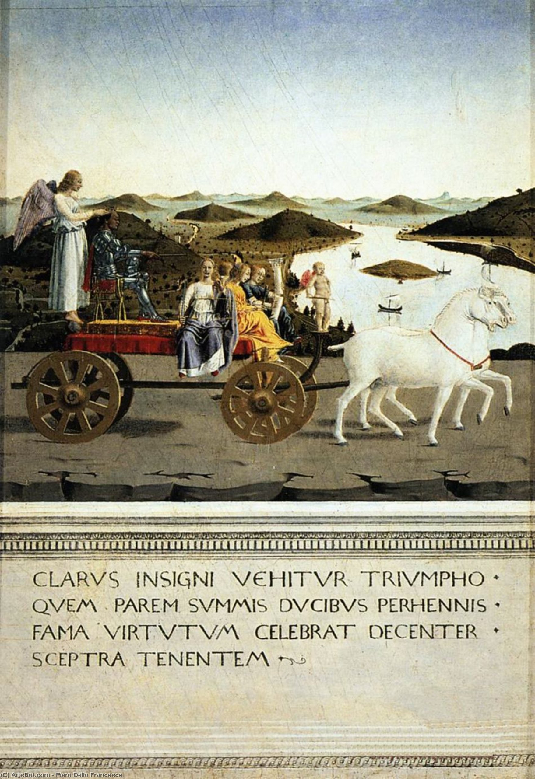 Federico Da Montefeltros Triumf — Piero Della Francesca