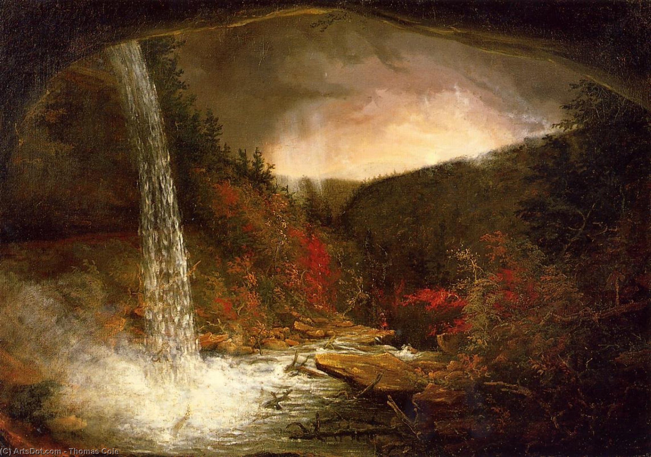 Kaaterskill Falls — Thomas Cole