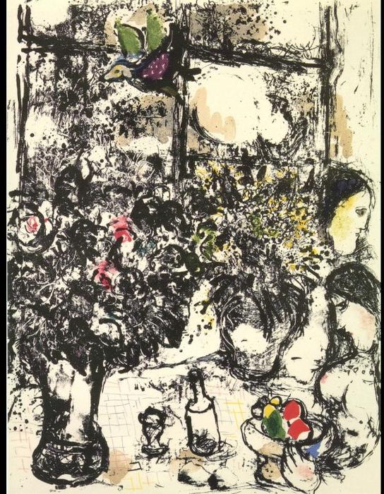 Kompozice Květin — Marc Chagall