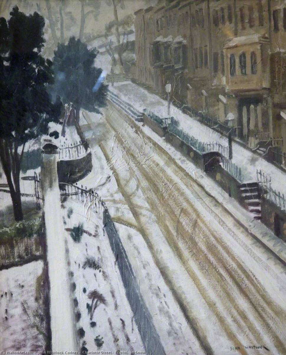 Charlotte Street, Bristol, In Snow — John Whitlock Codner