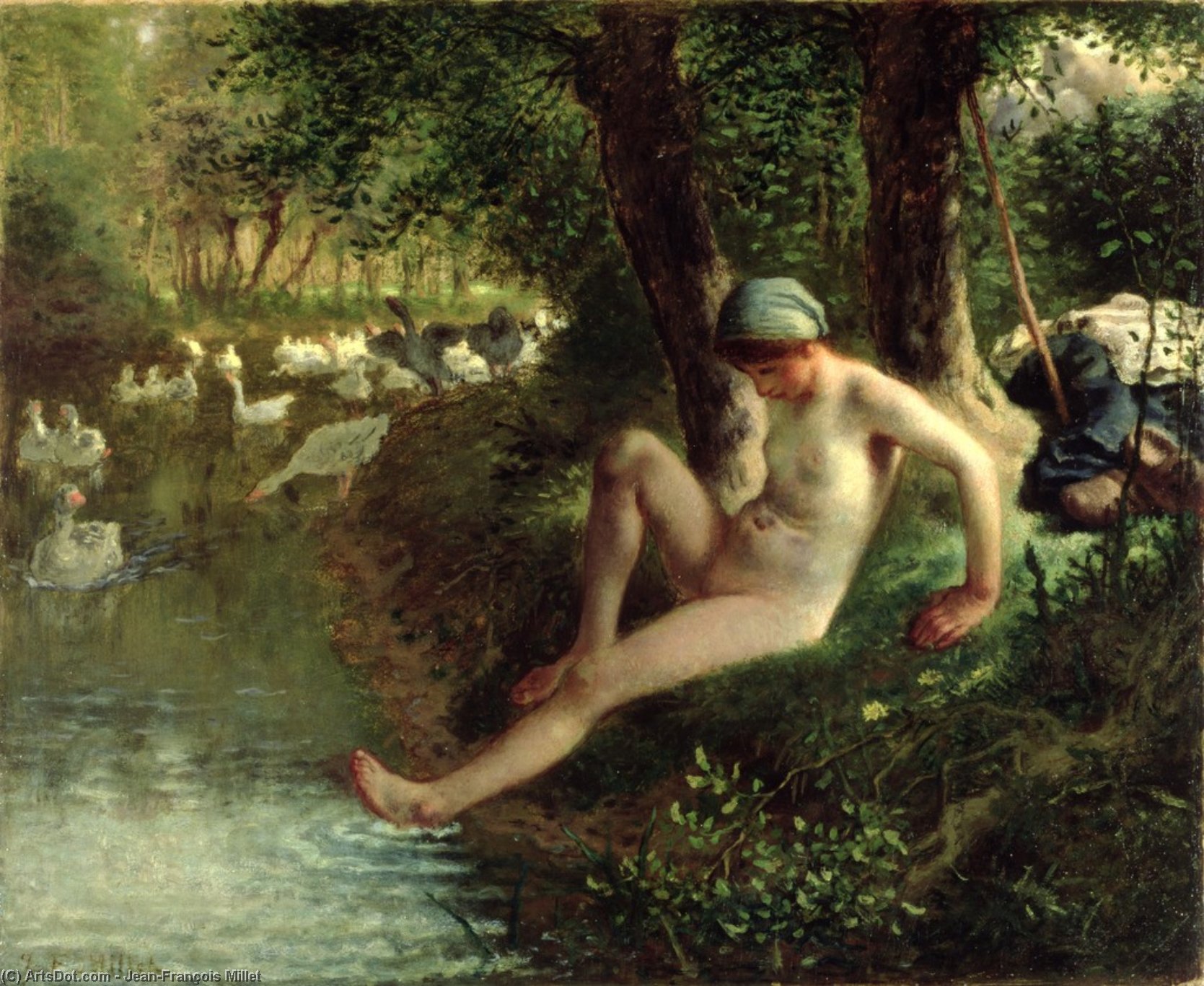 Der Bäuerin — Jean-françois Millet