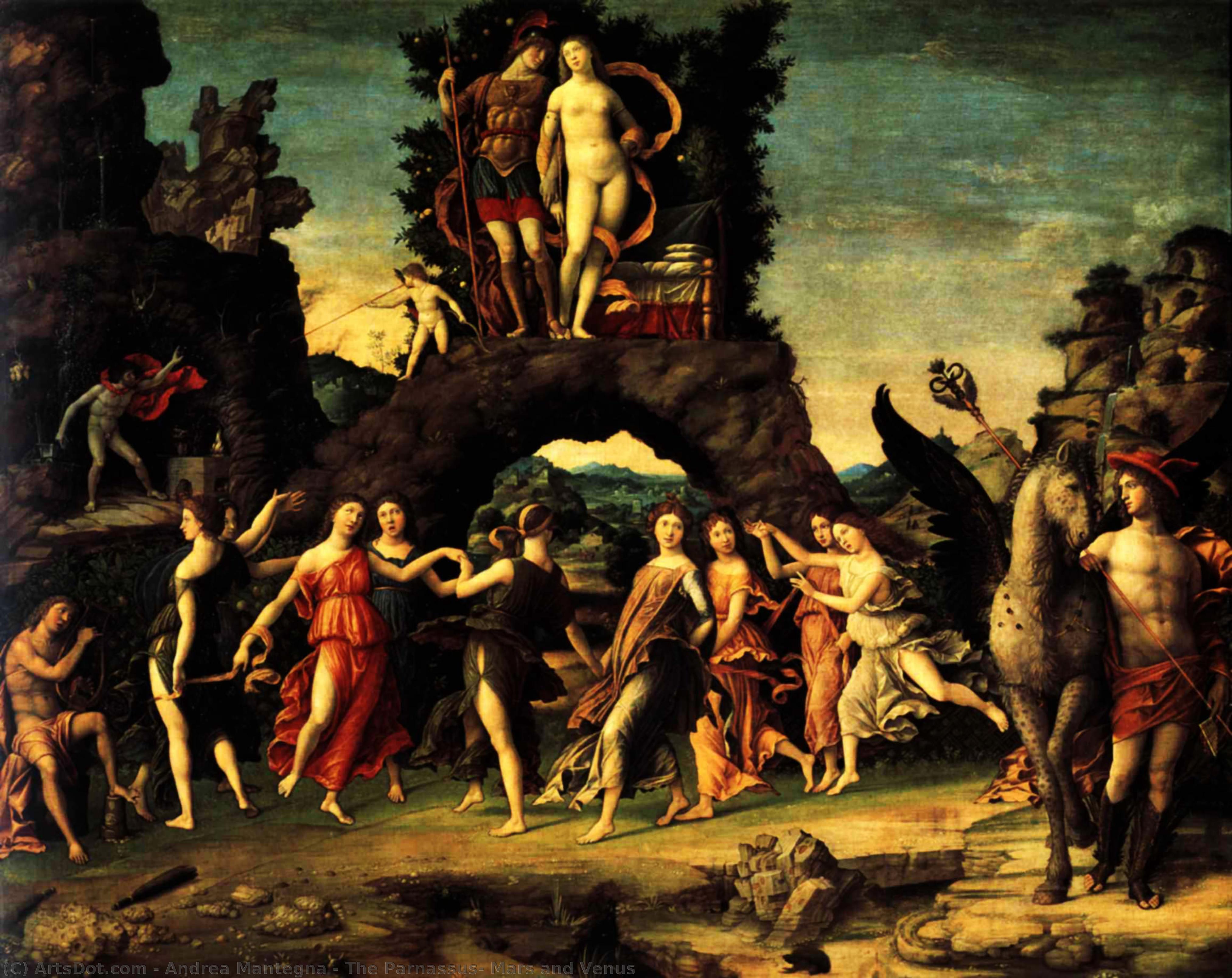 Il Parnasso — Andrea Mantegna