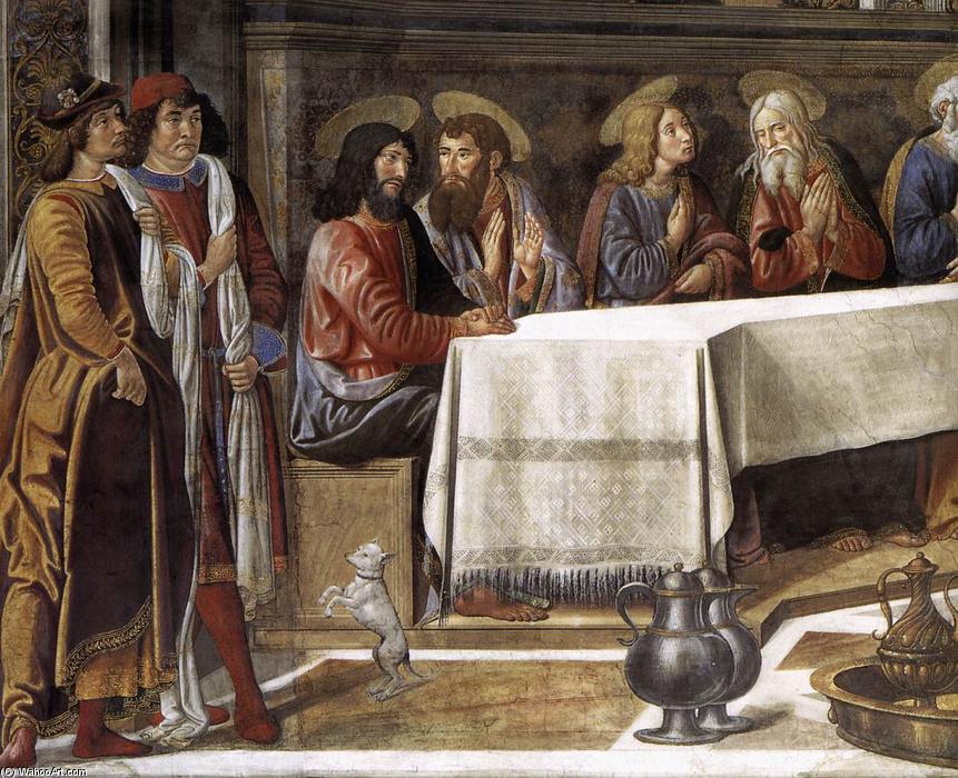The Last Supper (detail) — Cosimo Rosselli