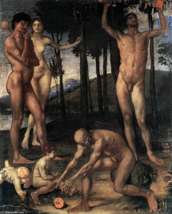 Das Orangenbild — Hans Von Marées