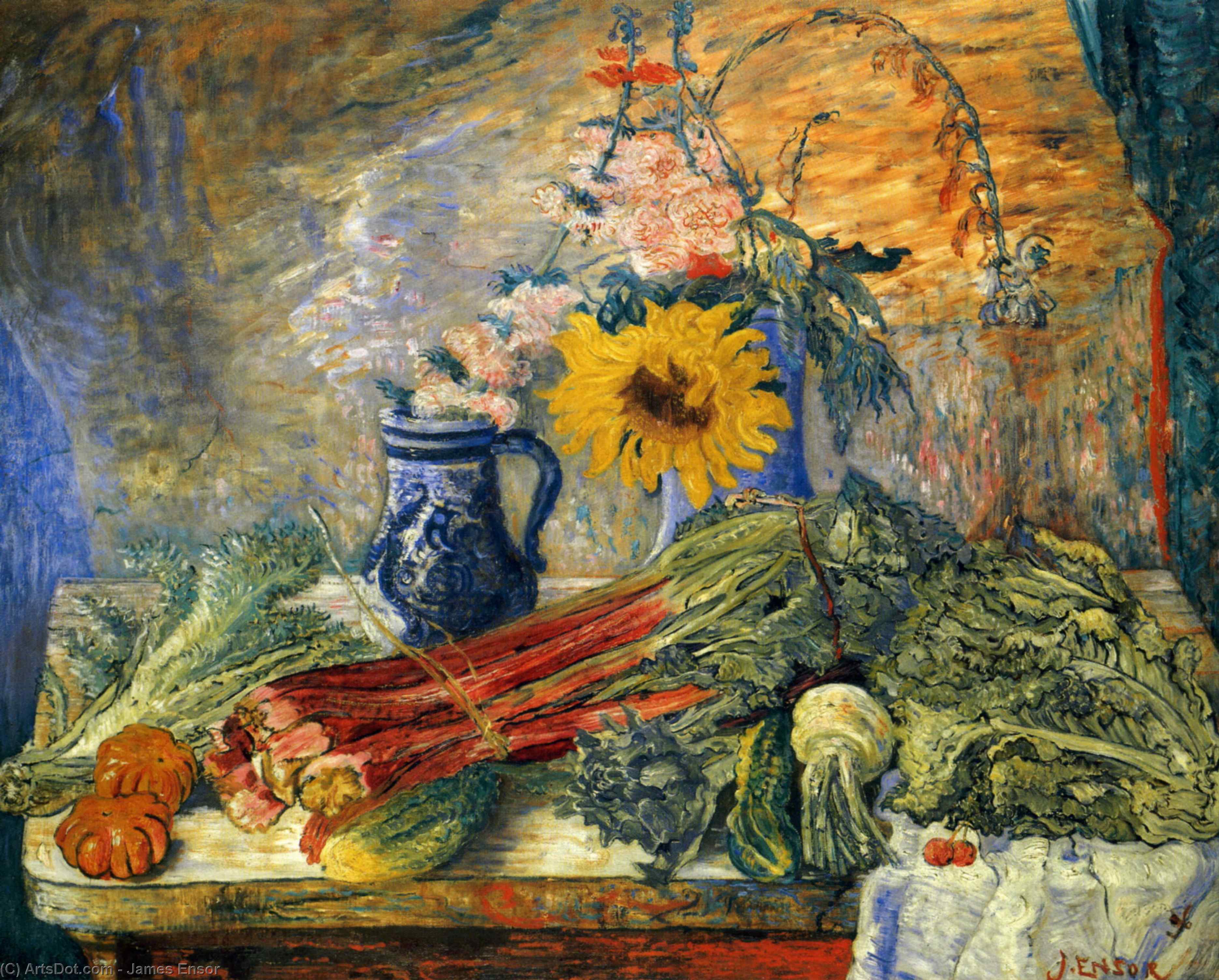 Blumen Und Gemüse — James Ensor