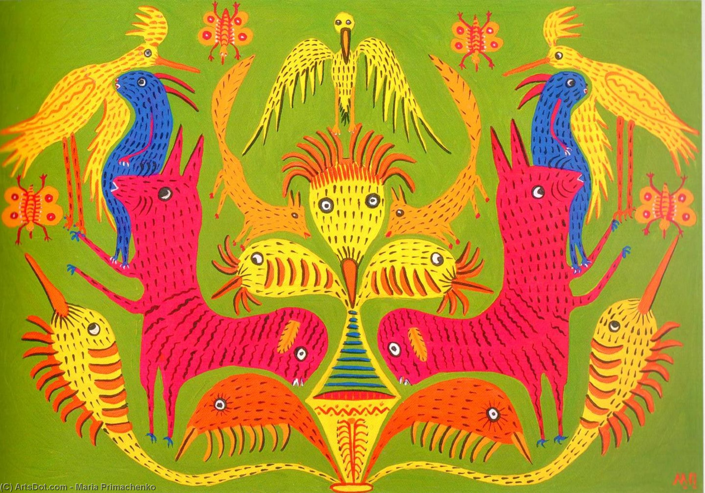 Menagerie — Maria Primachenko
