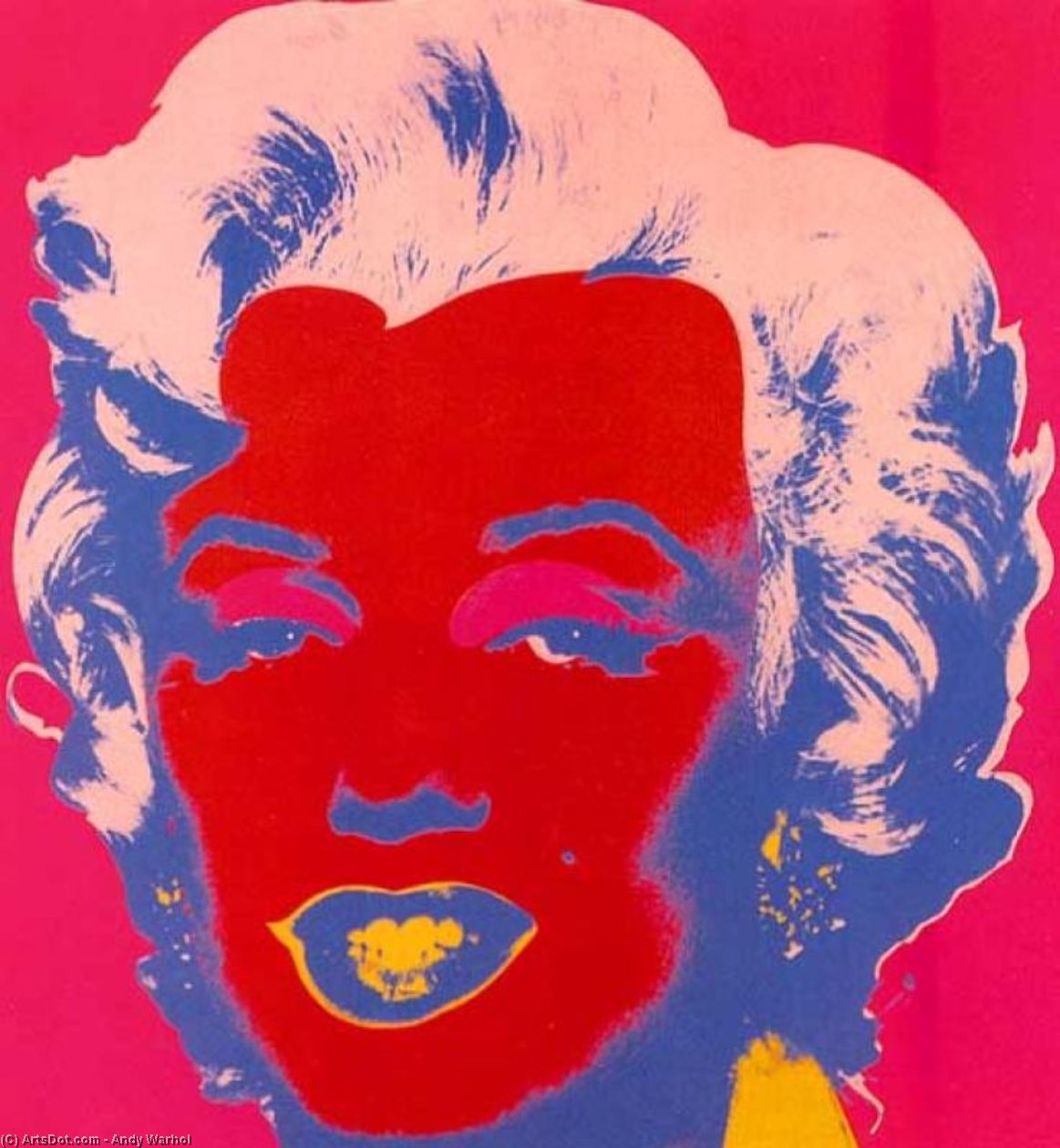 Marylin Red — Andy Warhol