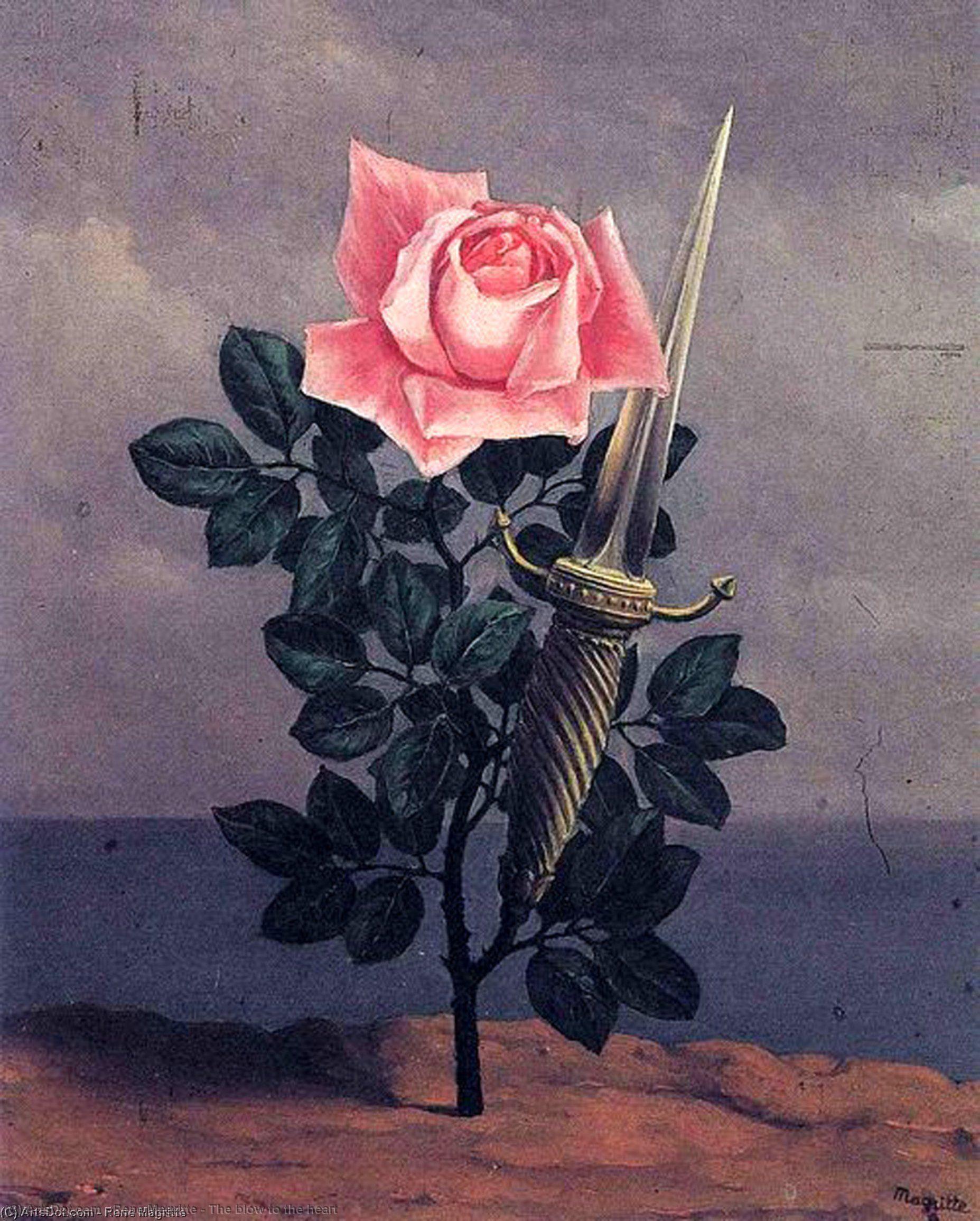 El Golpe Al Corazón — René Magritte