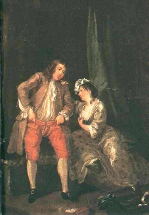Prima Della Seduzione E Dopo — William Hogarth