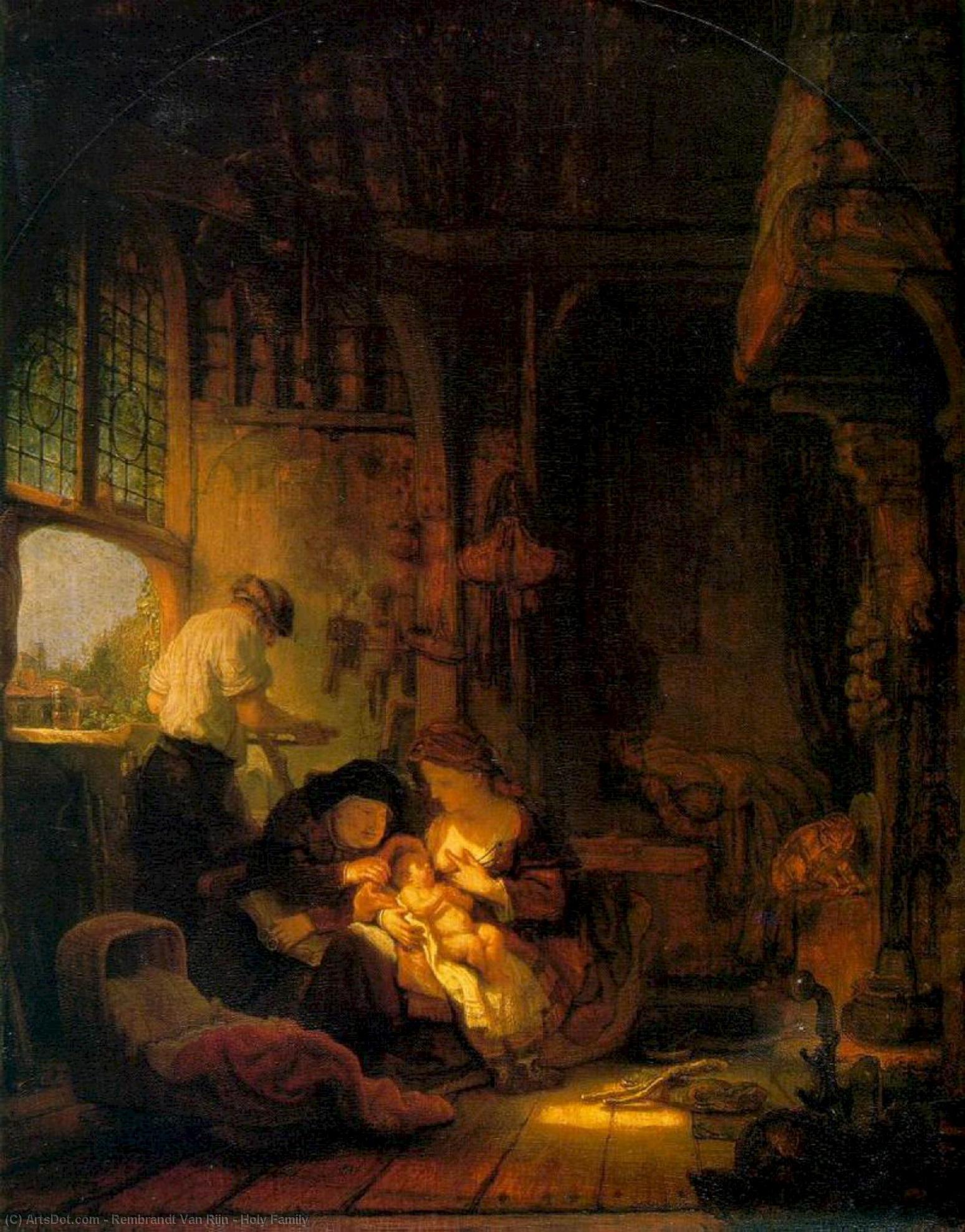Holy Family — Рембрант
