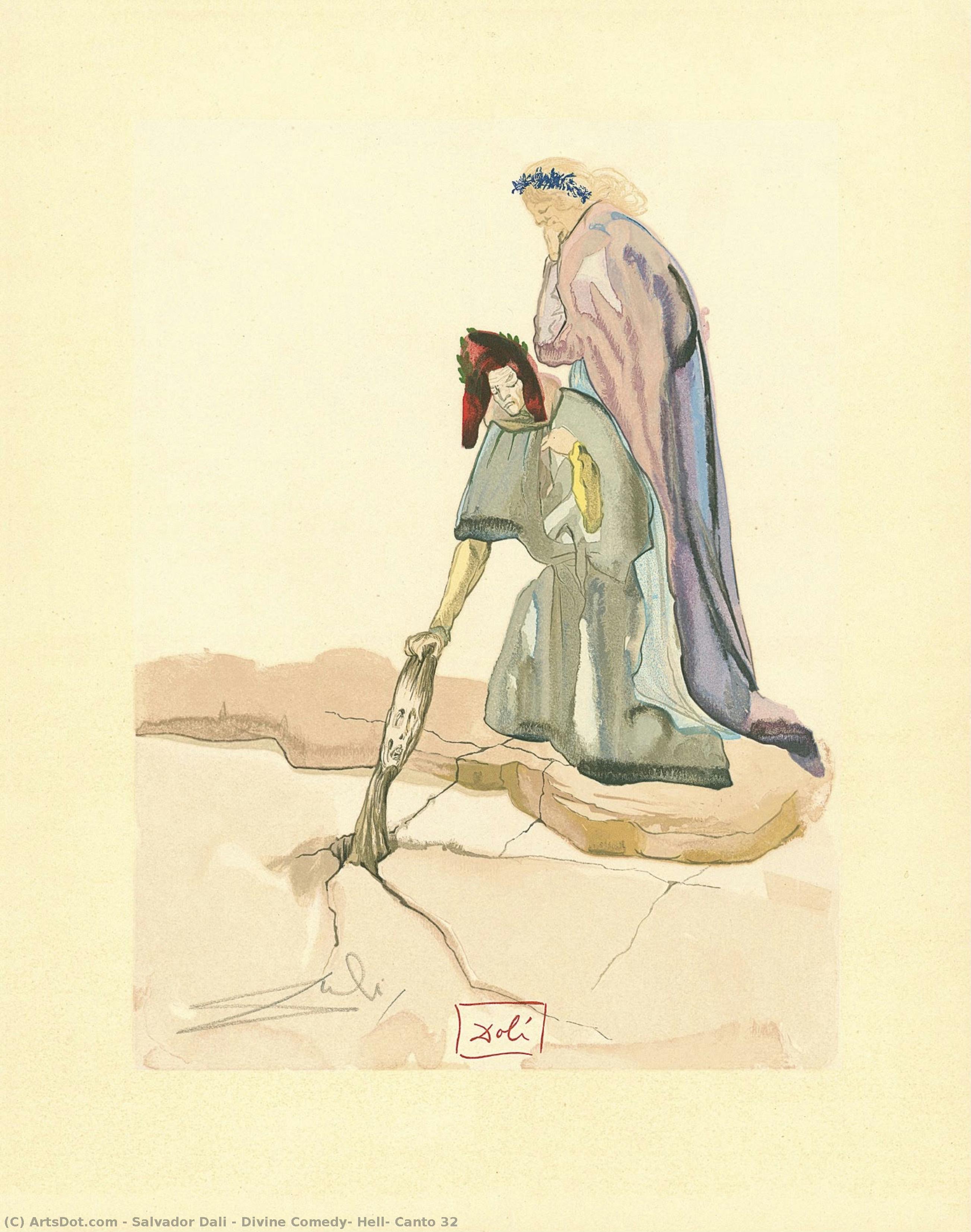 Inferno Kapitel 32 — Salvador Dalí