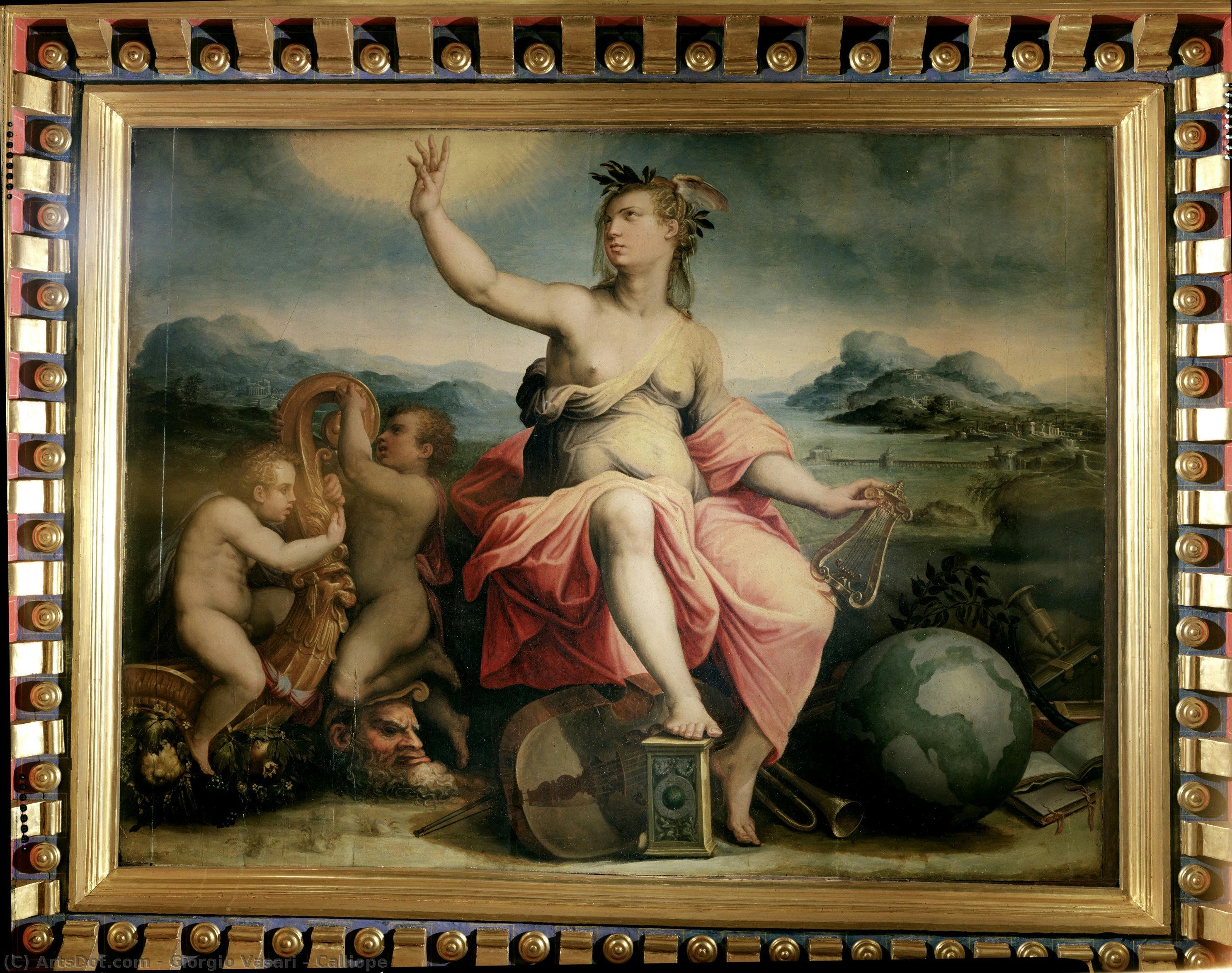 Calliope — Giorgio Vasari