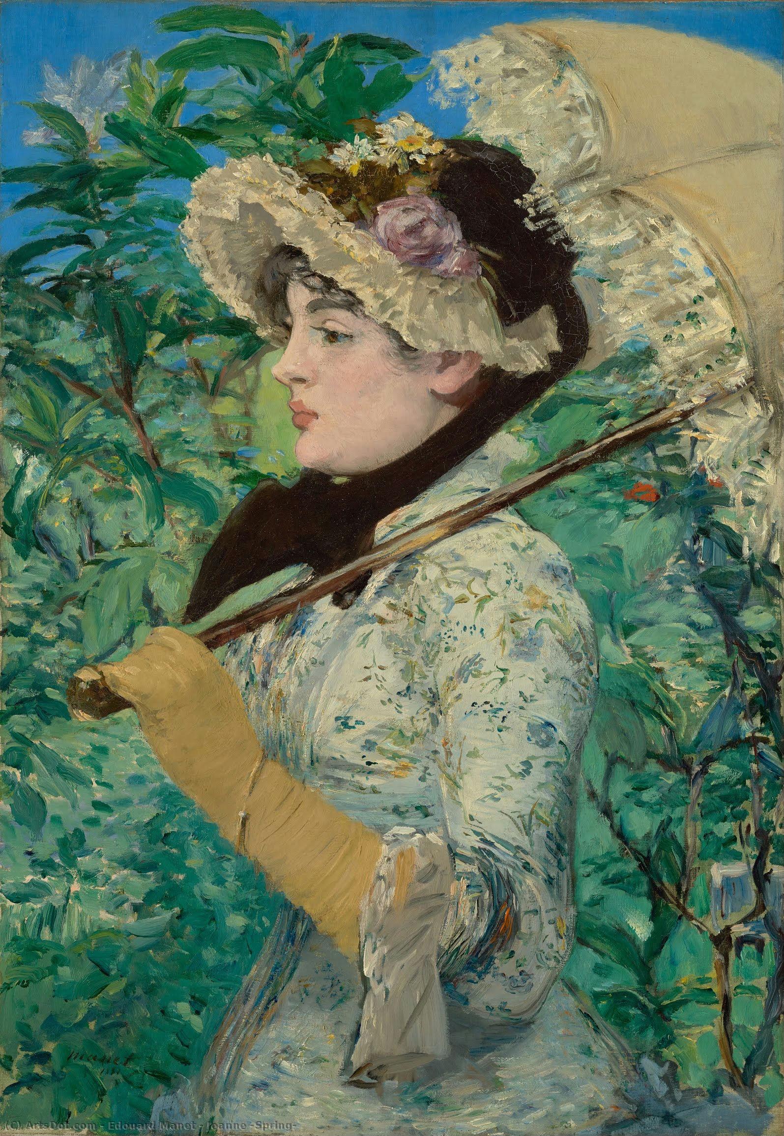 Jeanne (printemps) — Édouard Manet