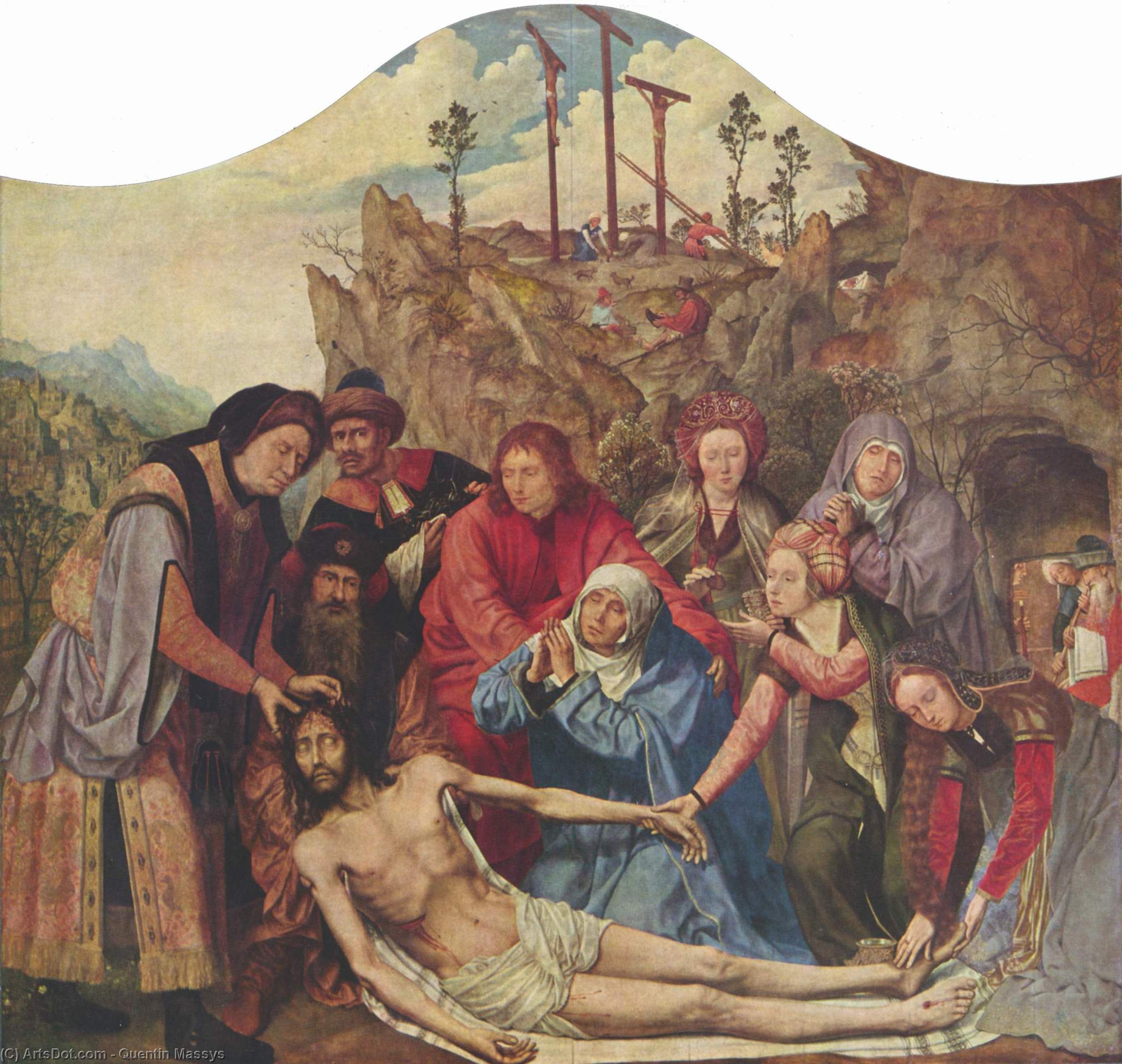 St John Altarpiece (central Panel) — Quentin Matsys