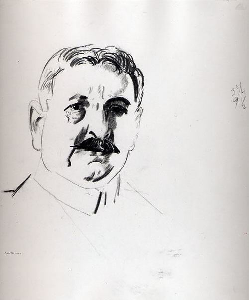 Sketch For ''samuel Knopf'' — George Wesley Bellows