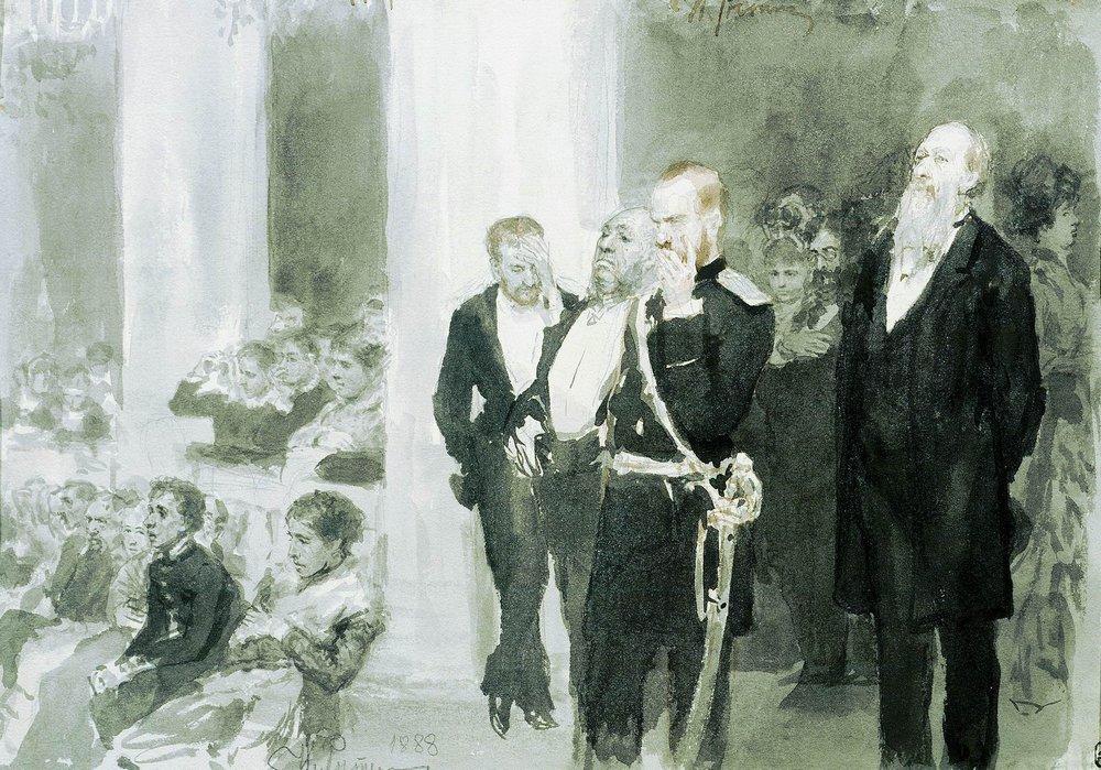 Il Concerto Nell'assemblea Della Nobiltà — Ilya Efimovič Repin
