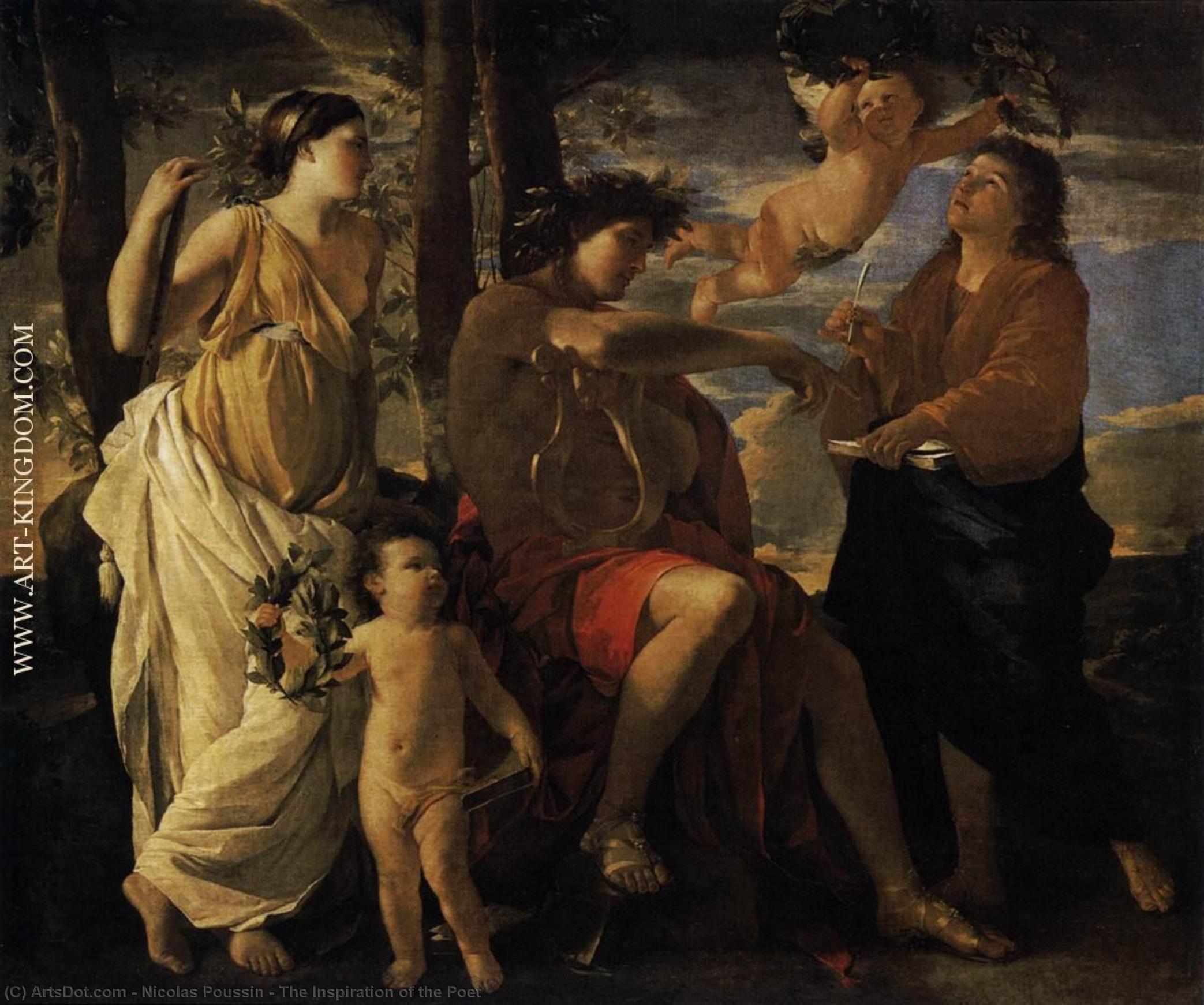 Die Inspiration Des Dichters — Nikolaus Poussin
