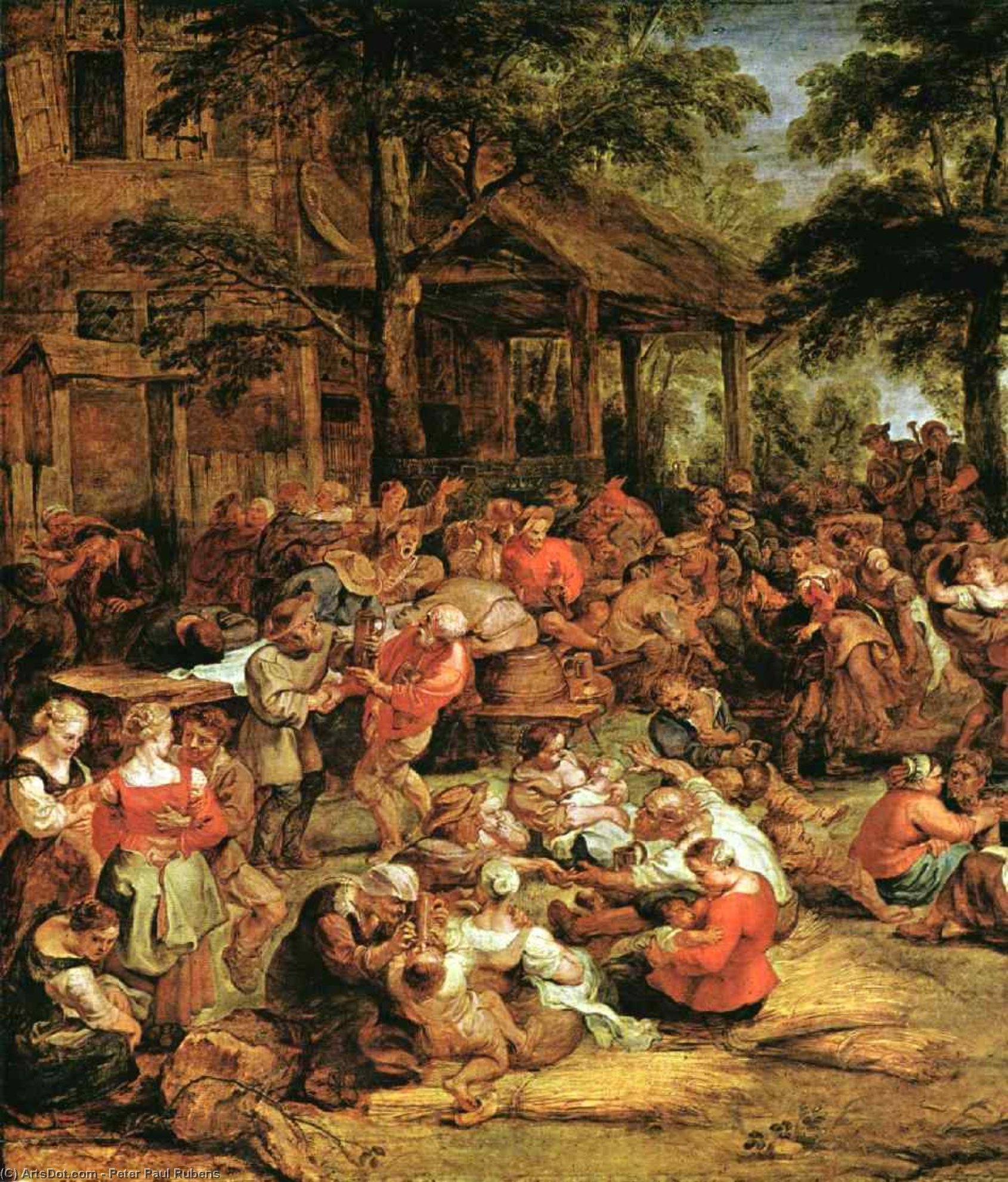 La Kermesse — Peter Paul Rubens