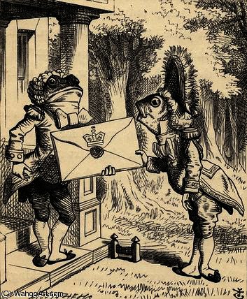Fish Footman — John Tenniel