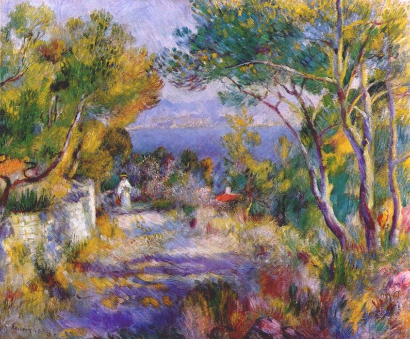 The Estaque: A Moment Frozen In Impressionist Light — Pierre-auguste Renoir