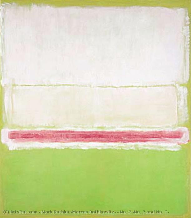 No. 2 (no. 7 And No. 2) — Mark Rothko