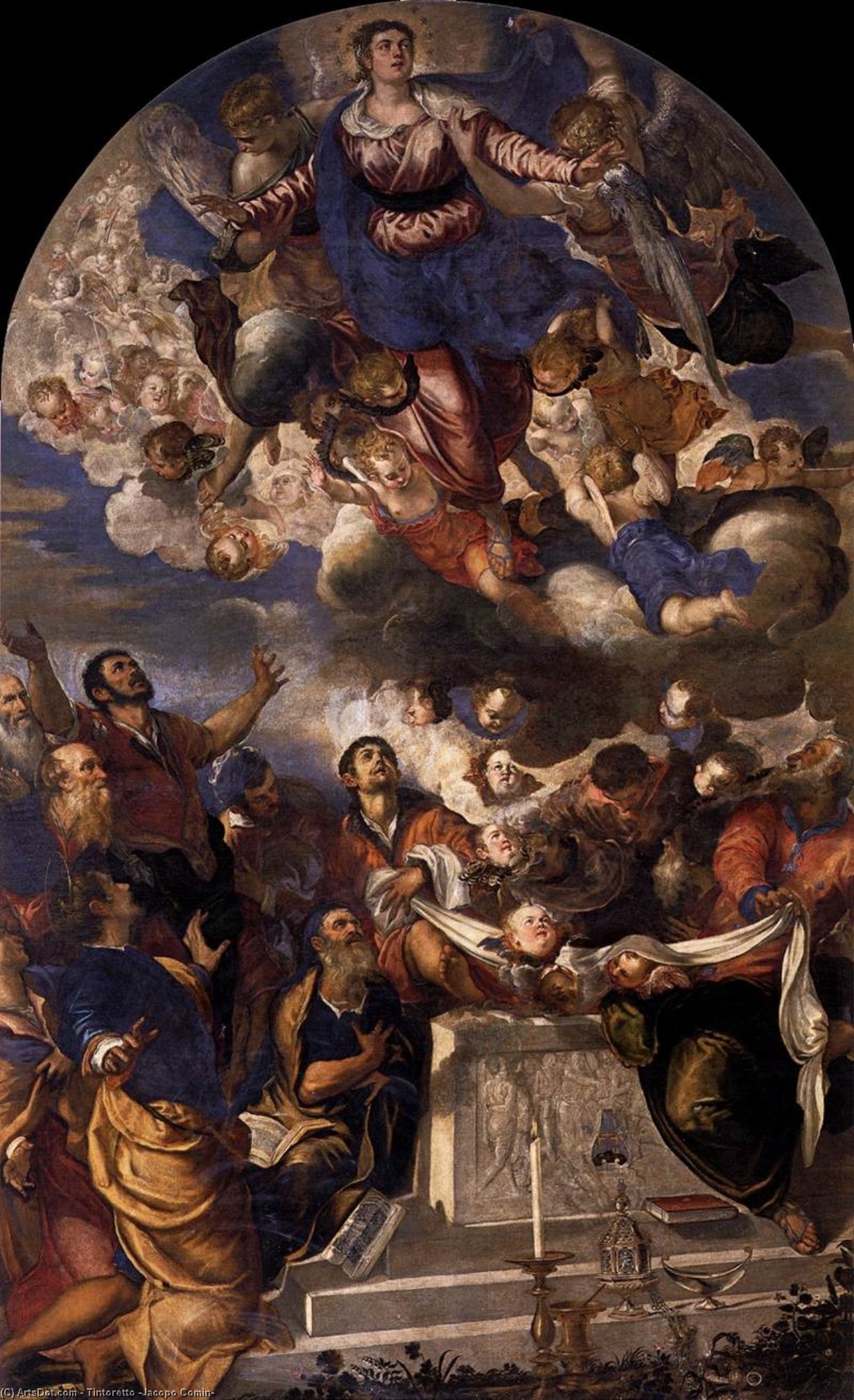 L'assomption — Jacopo Tintoretto