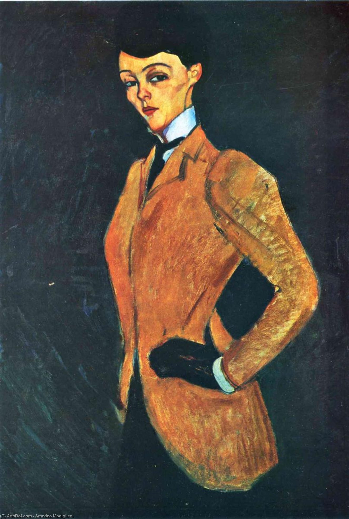 Untitled (4554) — Amedeo Clemente Modigliani