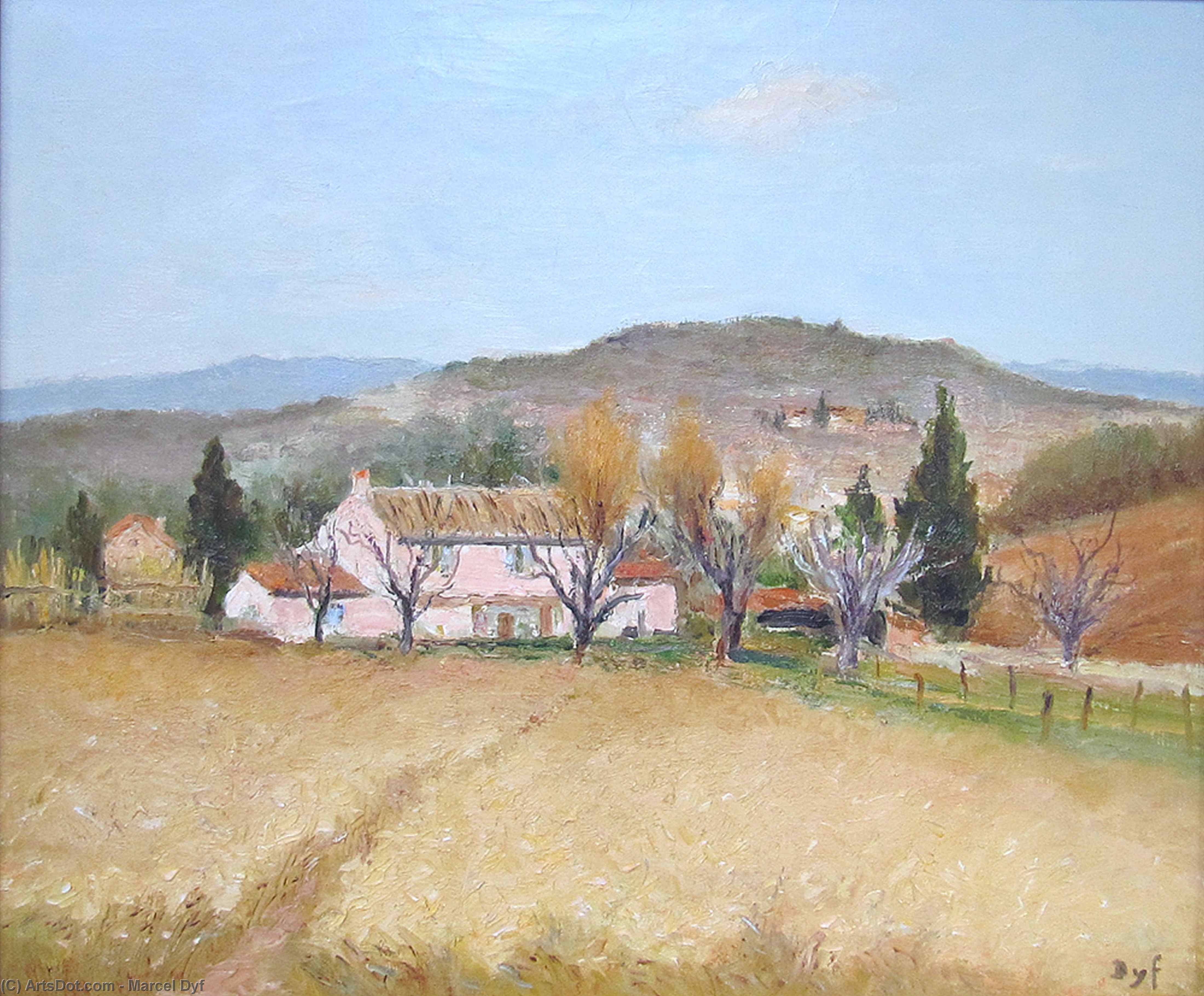 Pink House In Provence — Марсел Диф