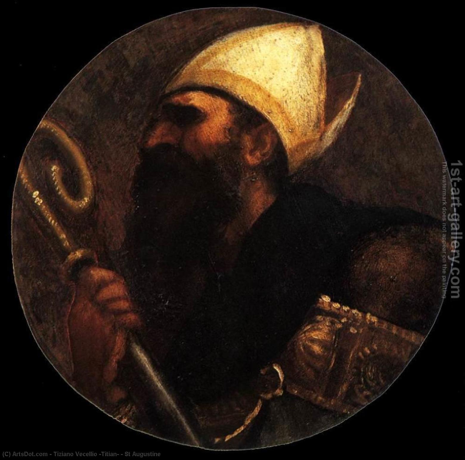 St Augustine — Titian