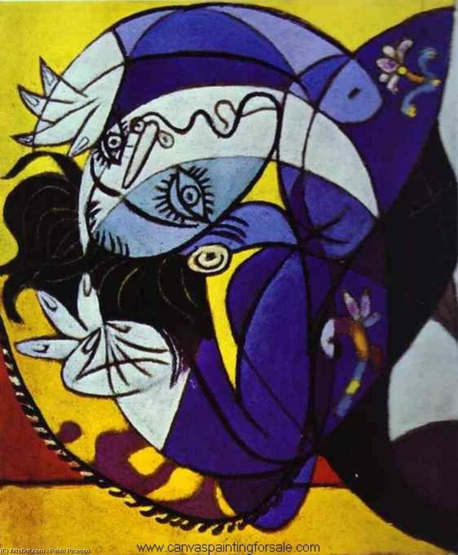 Lány A Párnával — Pablo Picasso
