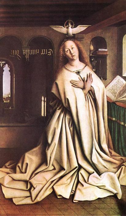 Ghent Altarpiece: Mary Of The Annunciation — Jan Van Eyck