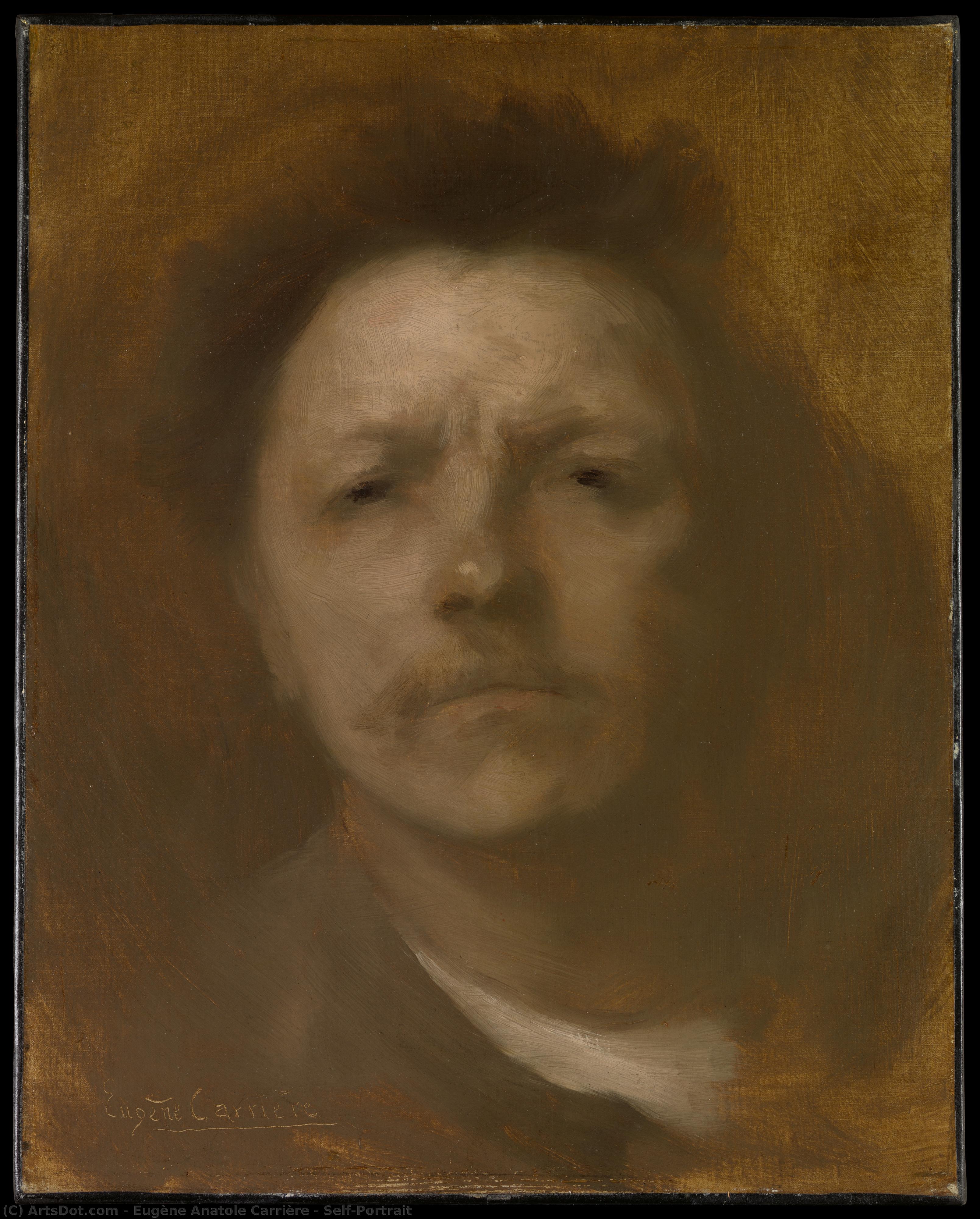 Self-portrait — Evgen Anatol Karjer