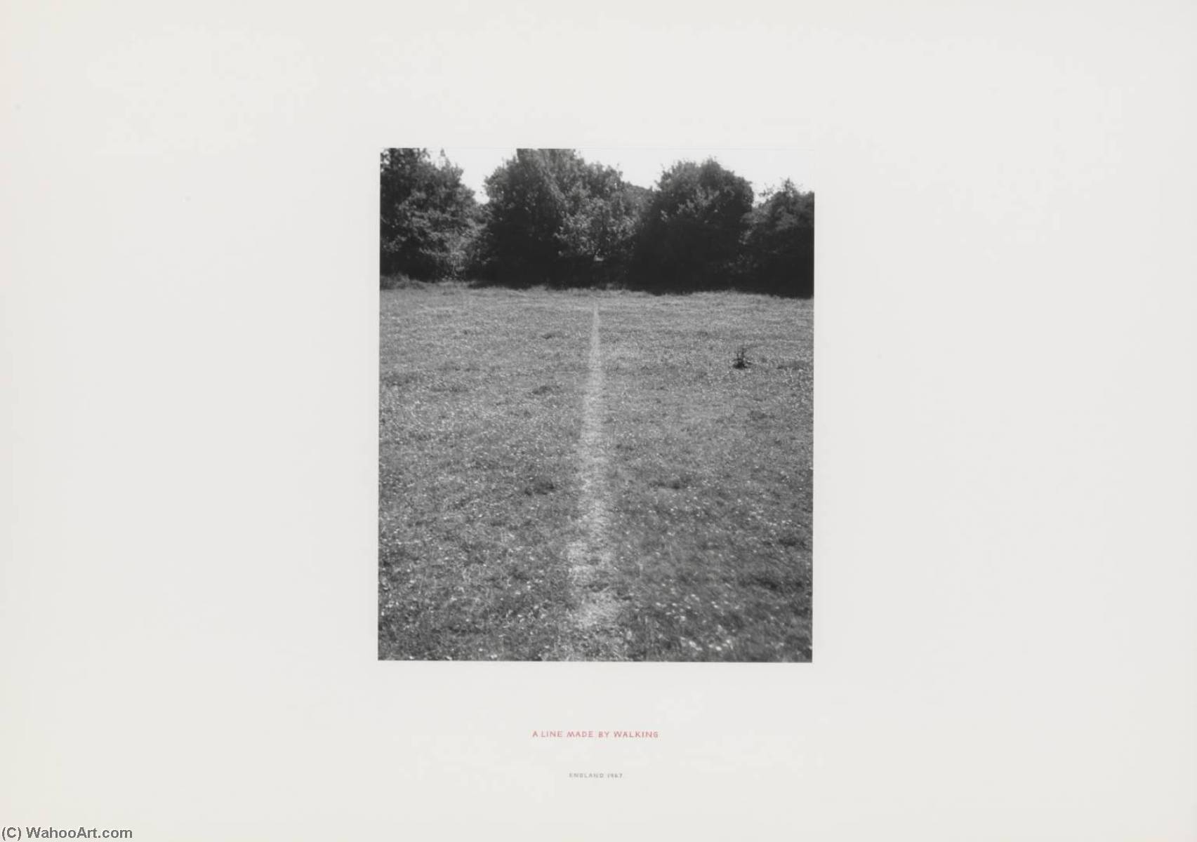 A Line Made By Walking — Richard Long