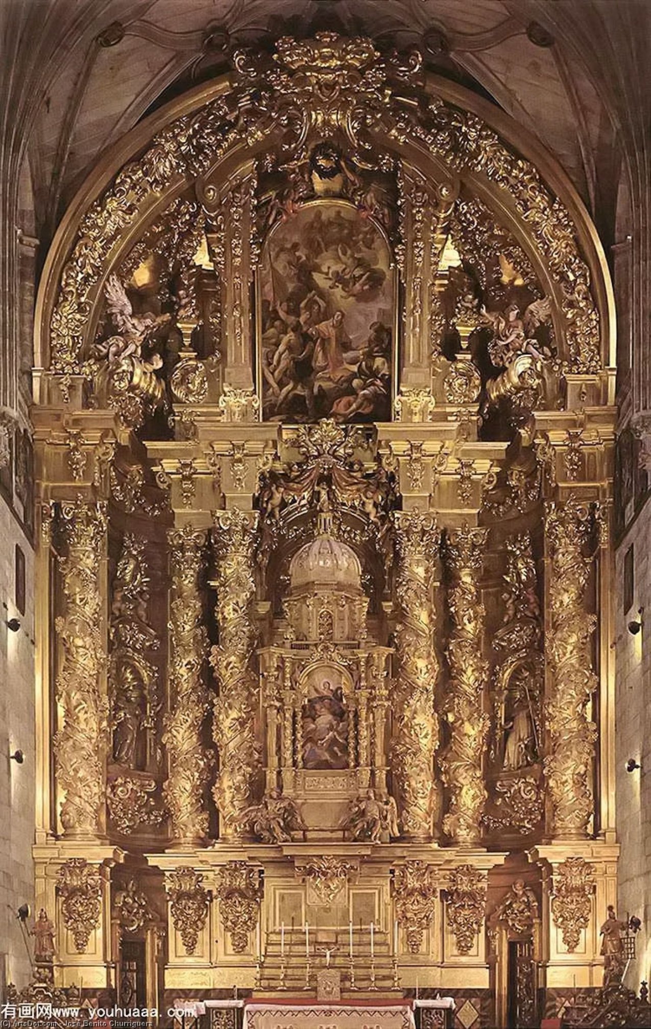 Main Altar — José Benito Churriguera