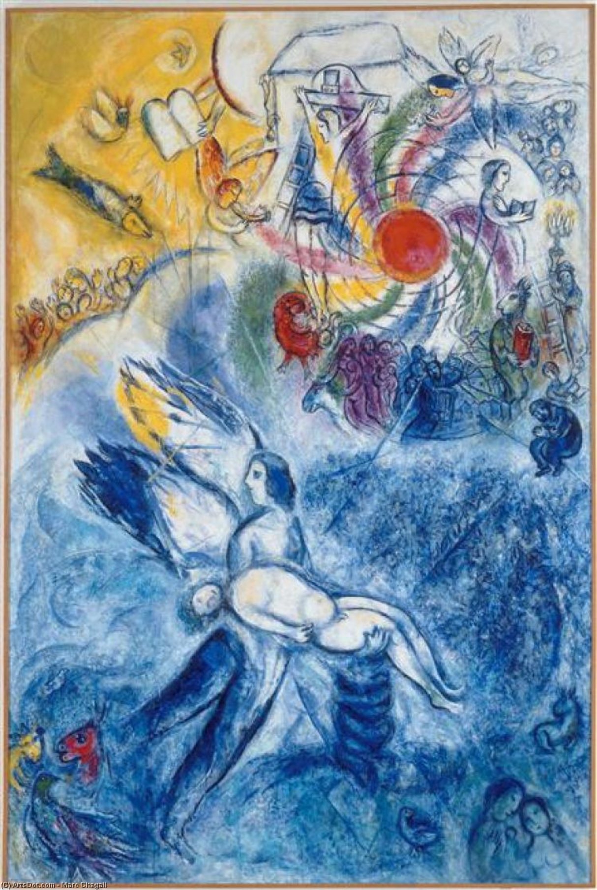Crearea Omului — Marc Chagall