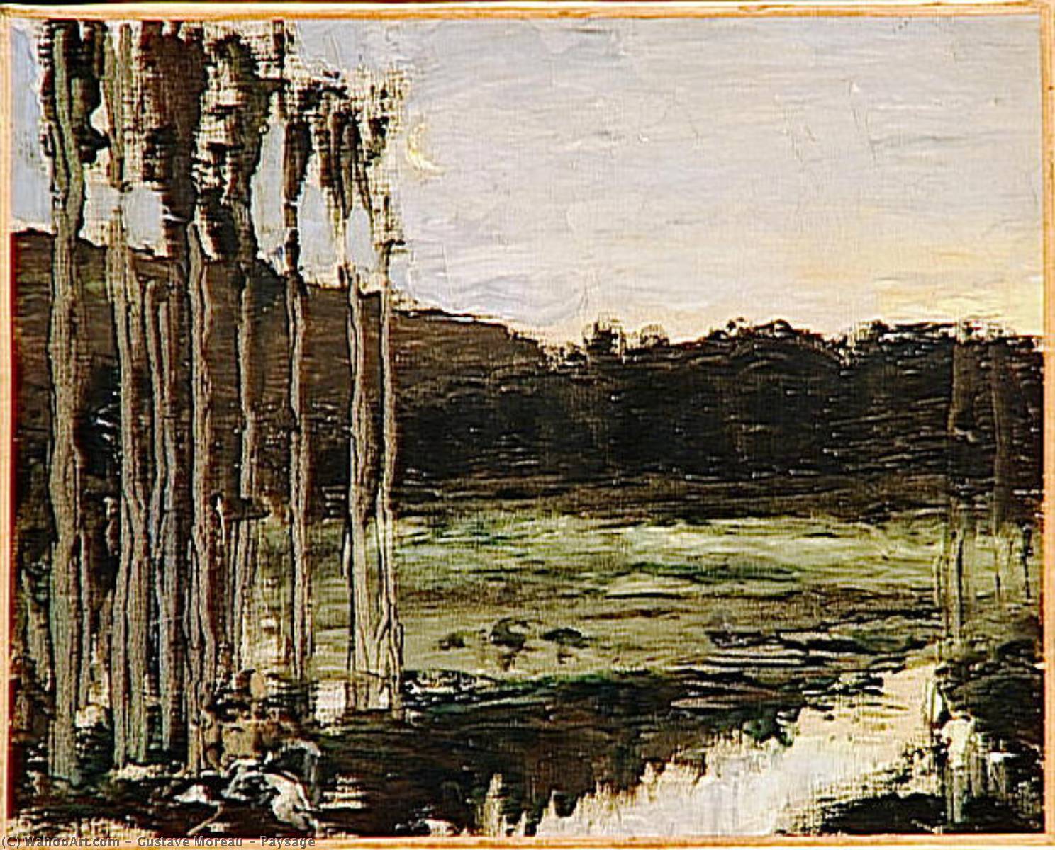 Paysage — Gustave Moreau