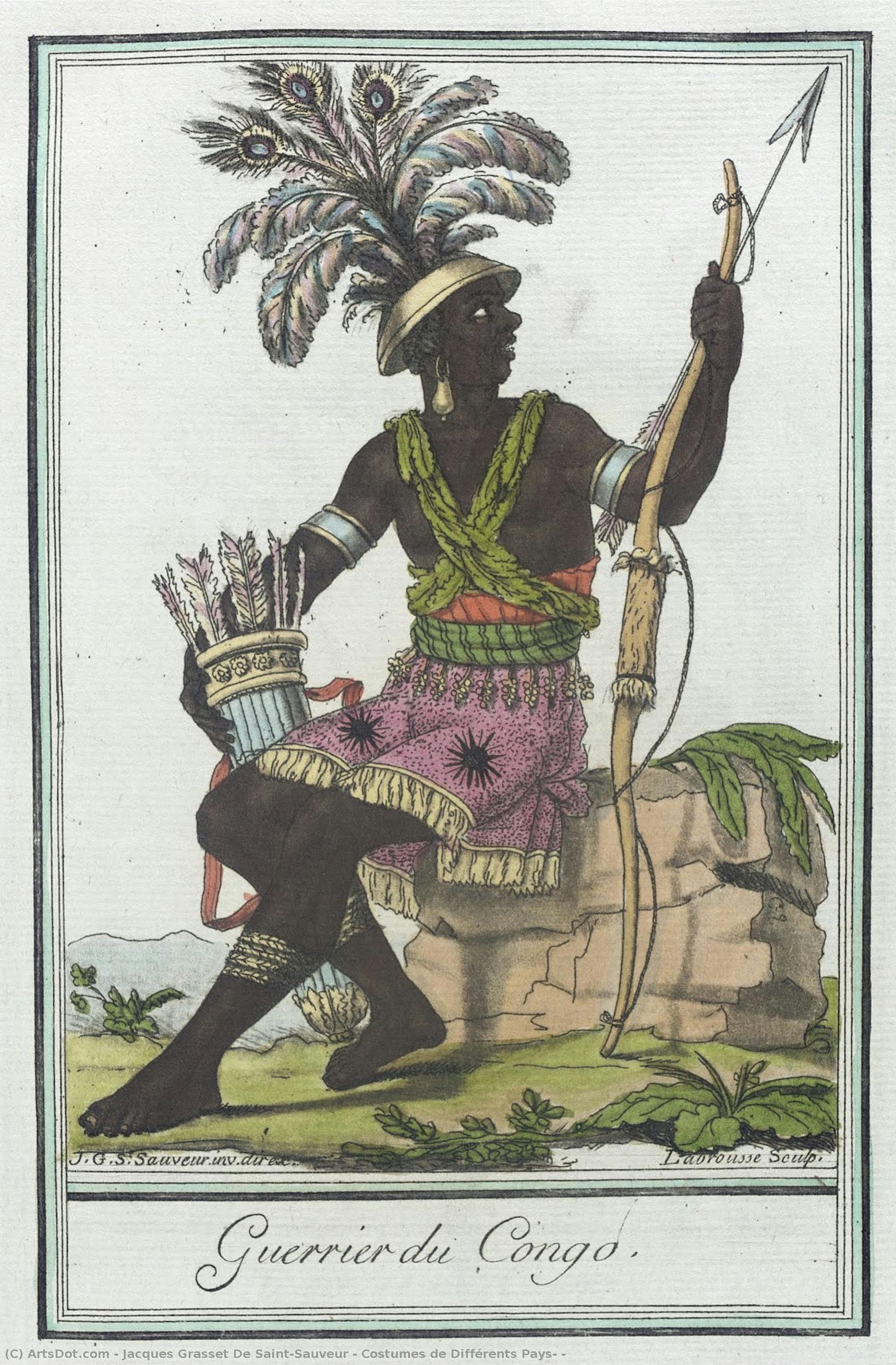 Costumes De Différents Pays, — Jacques Grasset De Saint-sauveur
