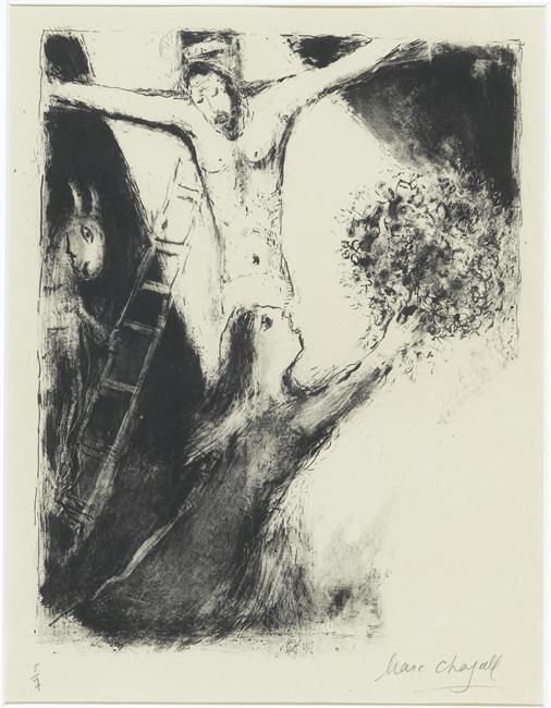 Crucifixión — Marc Chagall