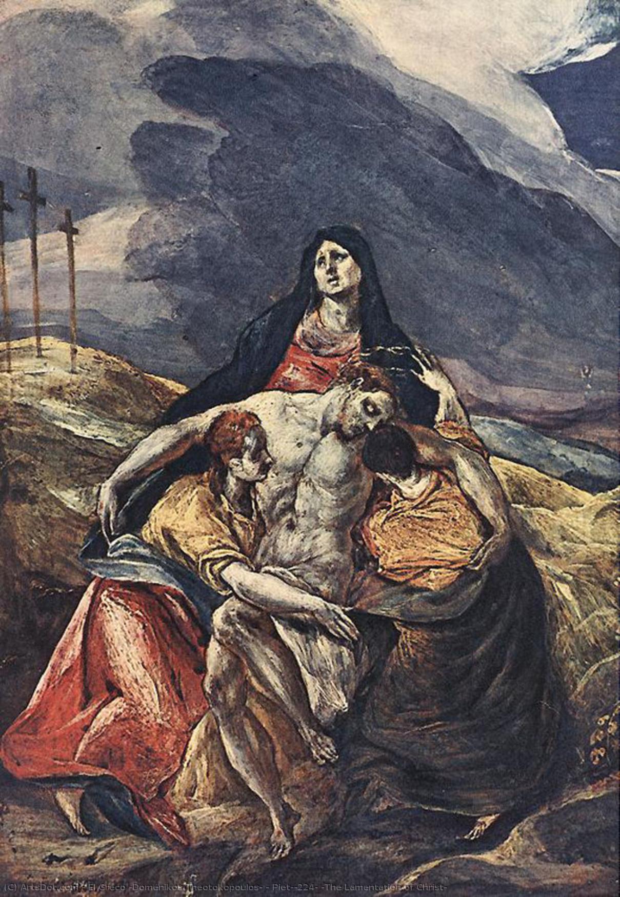 Pietà — El Greco