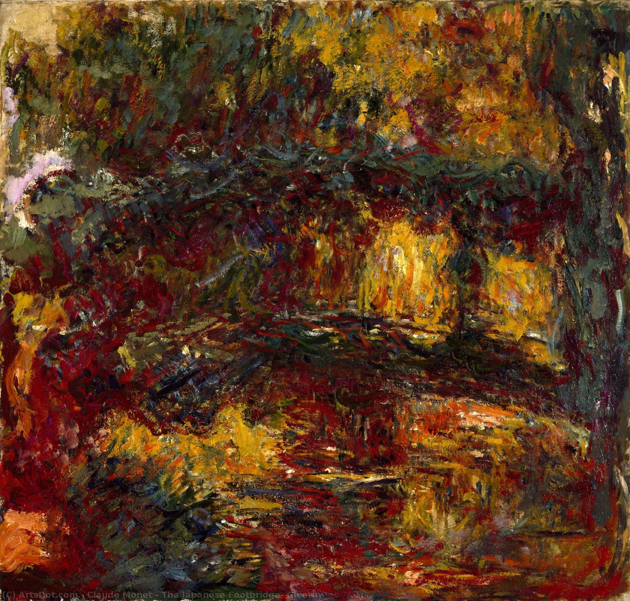 O Ponte Japonesa, Giverny — Claude Monet
