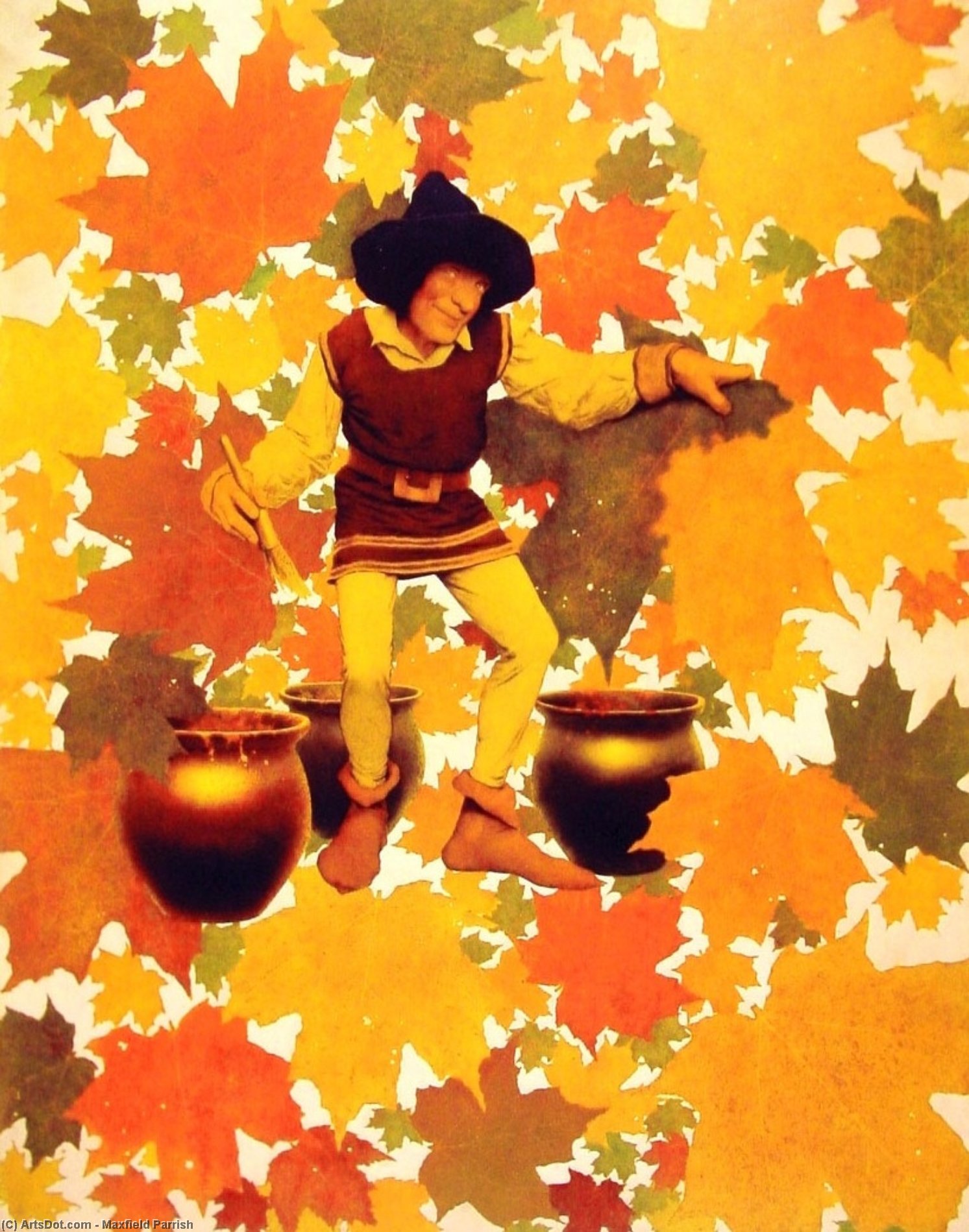 Jack Frost — Maxfield Parrish